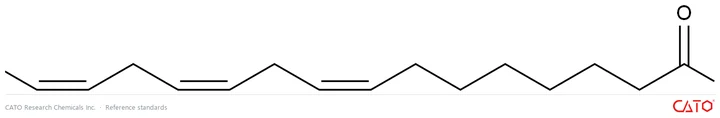 Chemical structure of 8(Z),11(Z),14(Z),17(Z)-Octadecatetraenoic Acid Ethyl Ester