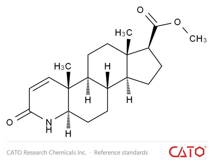 Chemical structure of Finasteride EP Impurity B