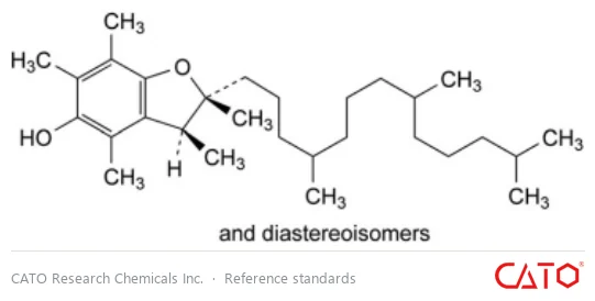 Chemical structure of All-rac-alfa-Tocopherol EP Impurity A (Mixture of Diastereomers)