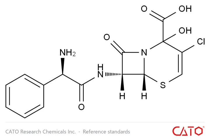 Chemical structure of Cefaclor Impurity 33