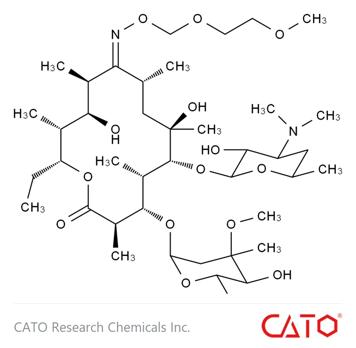 Chemical structure of Roxithromycin EP Impurity H