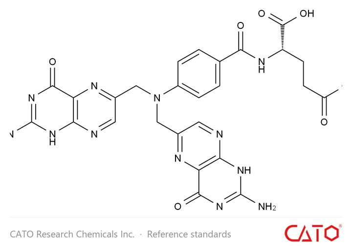 Chemical structure of Folic Acid EP Impurity E