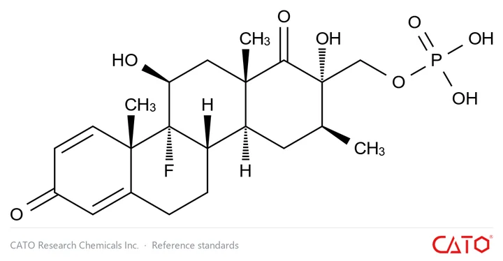 Chemical structure of Betamethasone impurity 55