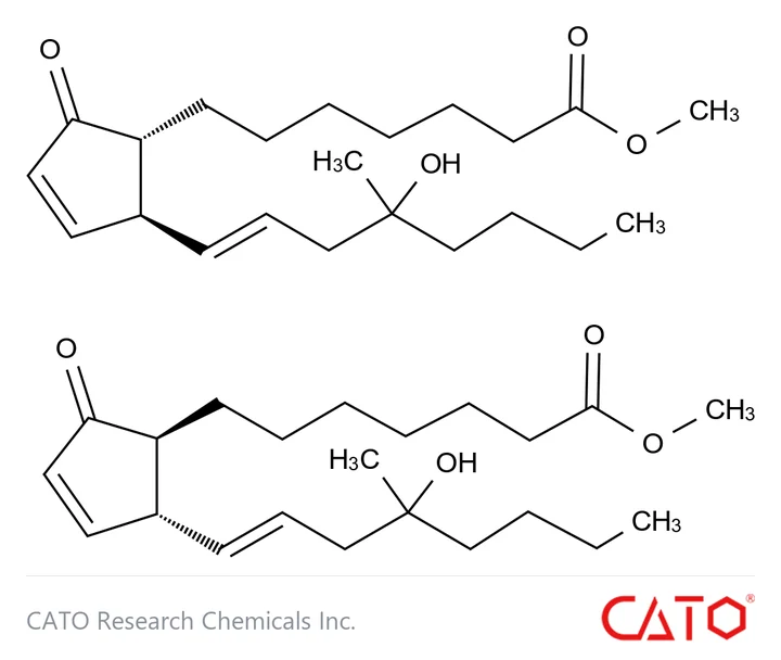 Chemical structure of Misoprostol EP Impurity C