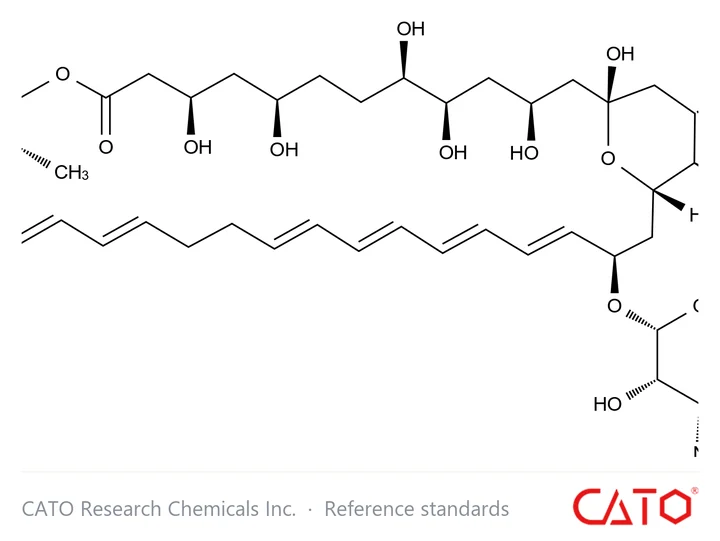 Chemical structure of Amphotericin B EP Impurity A