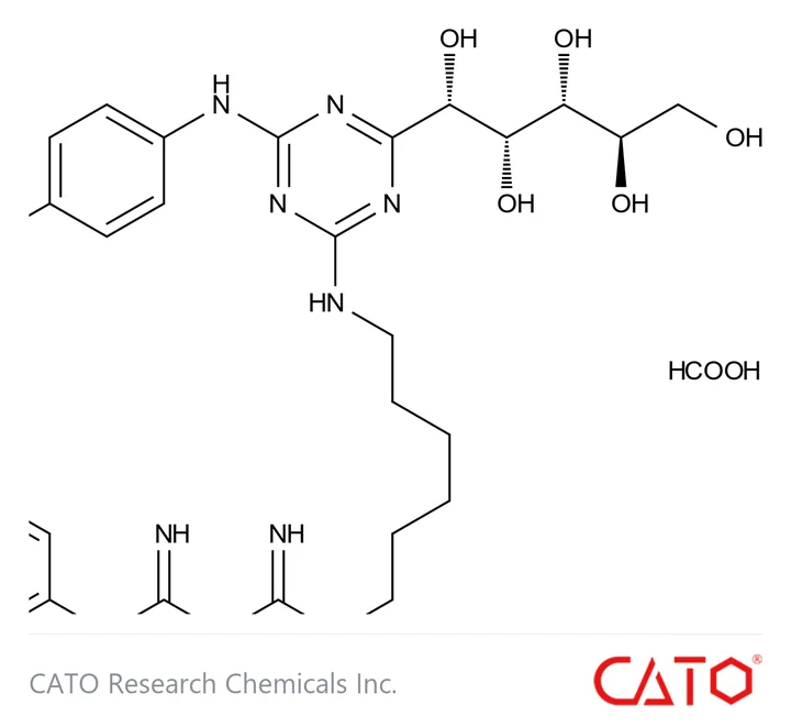 Chemical structure of Chlorhexidine EP Impurity J Formate