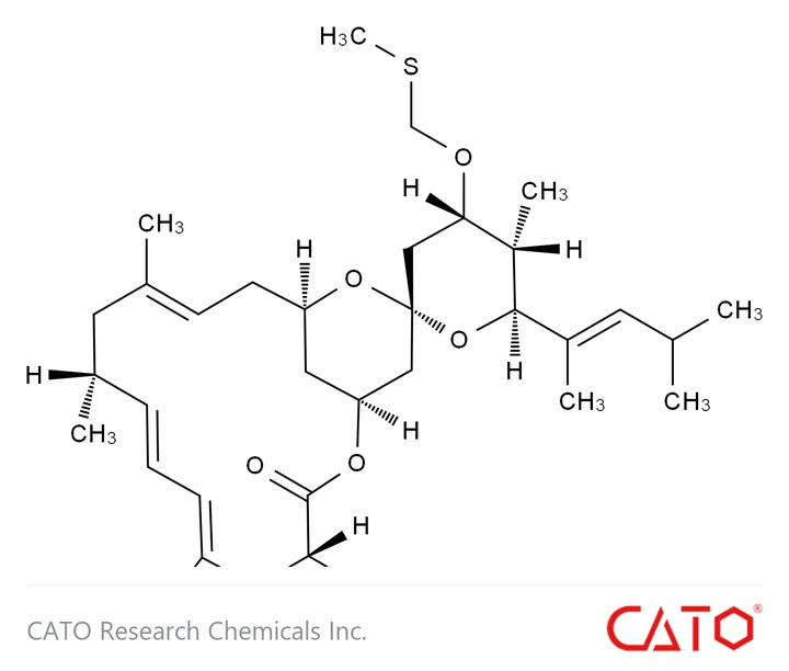 Chemical structure of Moxidectin EP Impurity I