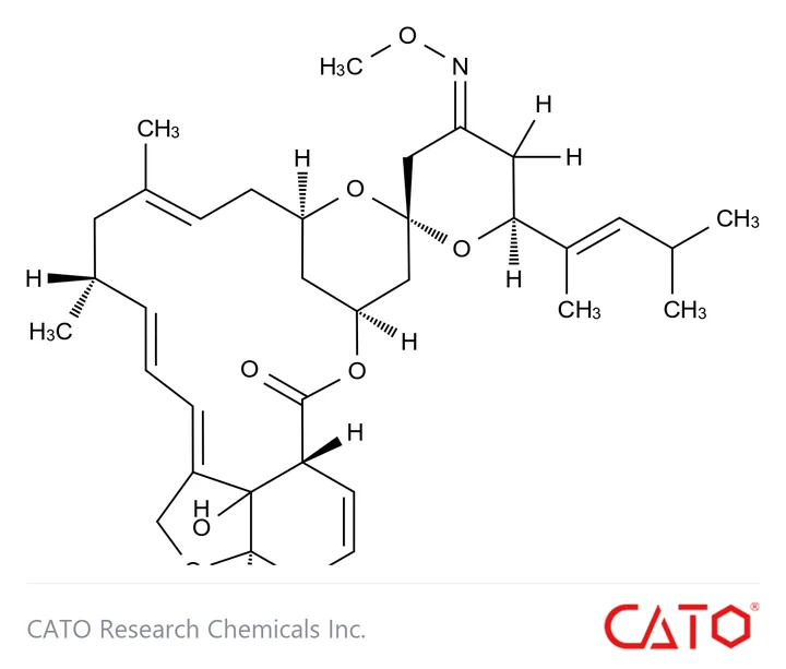 Chemical structure of Moxidectin EP Impurity B