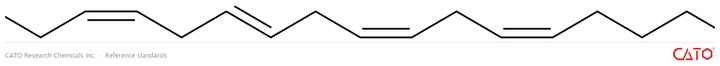 Chemical structure of ethyl (5Z,8Z,11E,14Z,17Z)-icosa-5,8,11,14,17-pentaenoate