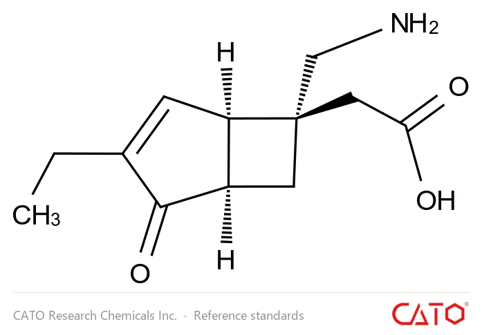 Chemical structure of Mirogabalin Impurity 106