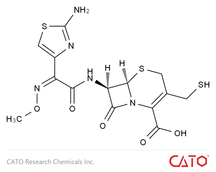 Chemical structure of Desfuroyl Ceftiofur