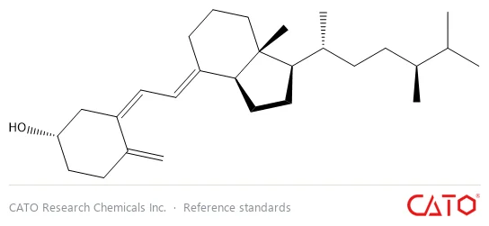 Chemical structure of Vitamin D4