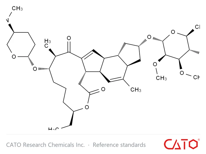 Chemical structure of Spinosyn D
