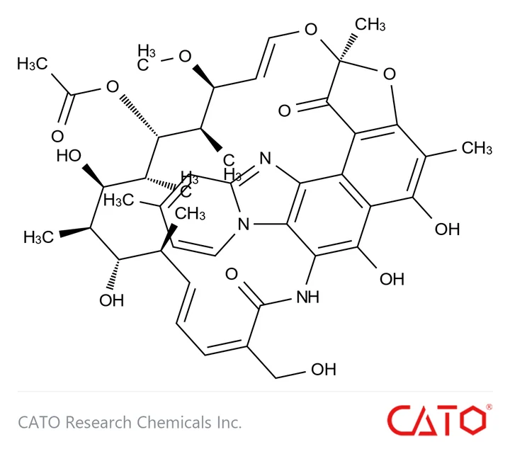 Chemical structure of Rifaximin EP Impurity H