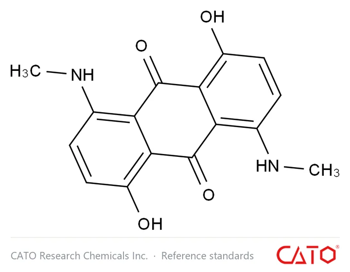 Chemical structure of Disperse Blue 26